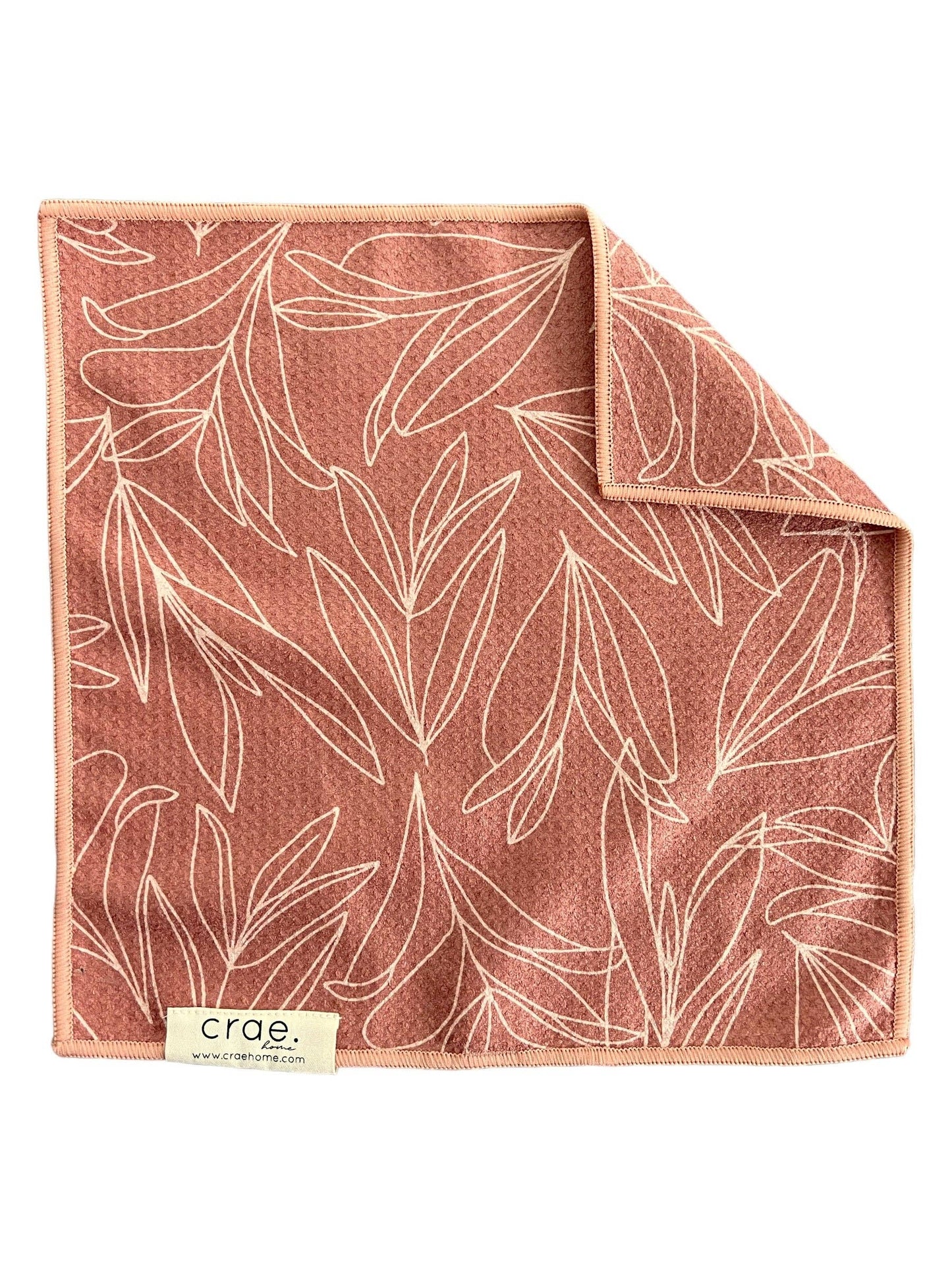 Feathered: Double Sided Washcloth