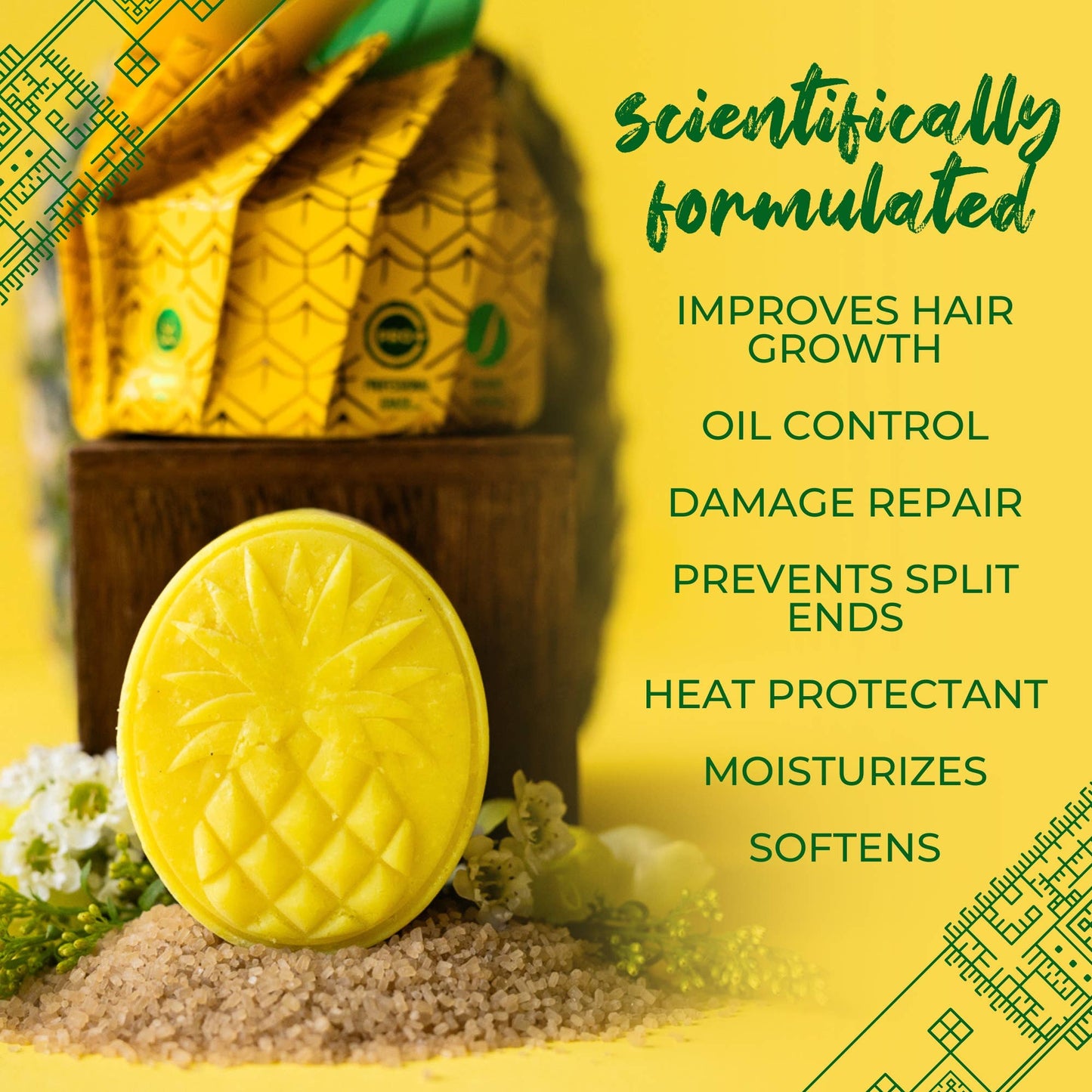 LIMITED Pineapple Shampoo Bar