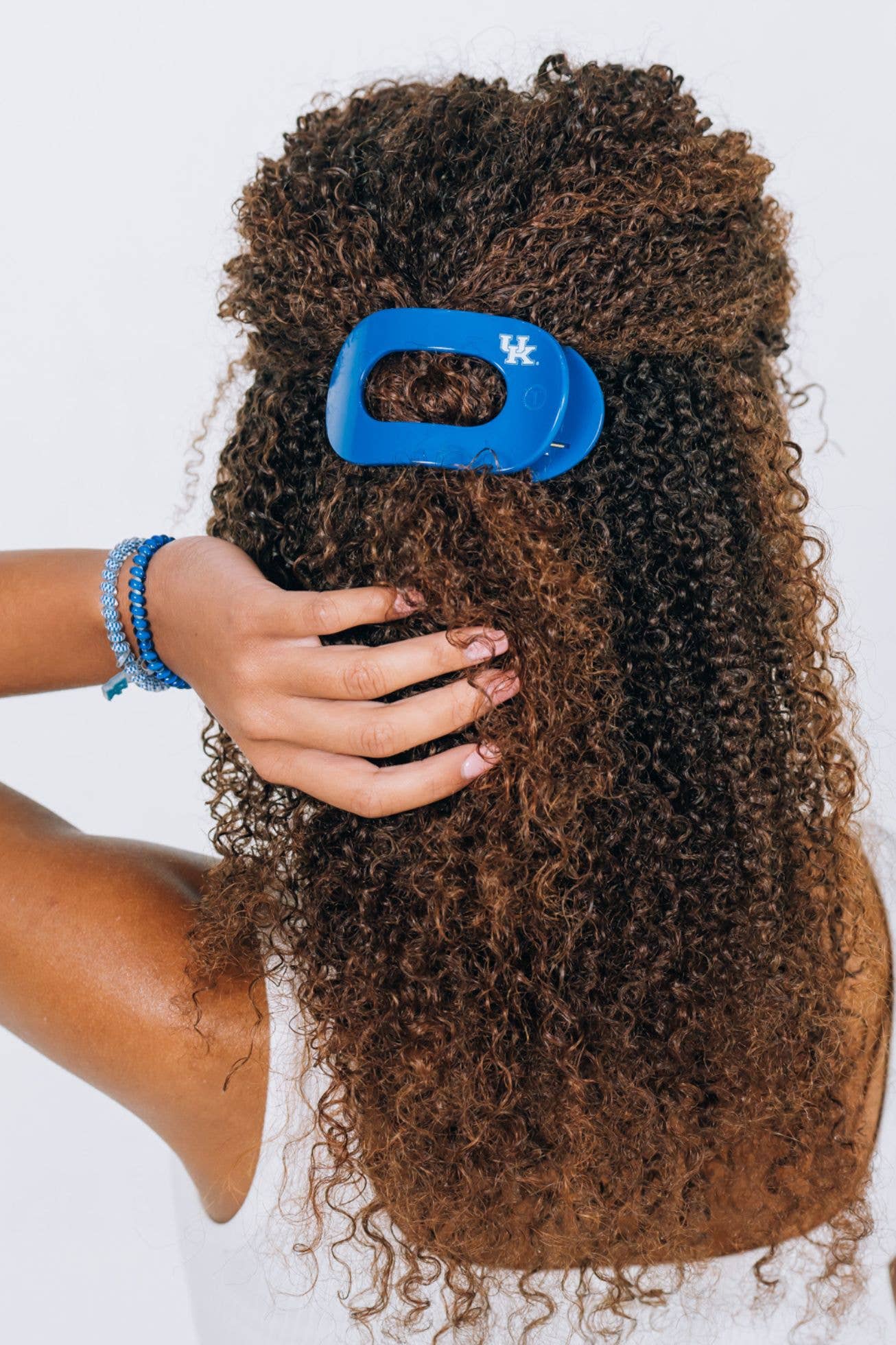 Round Flat Hair Clip | Med. | Univ. of Kentucky