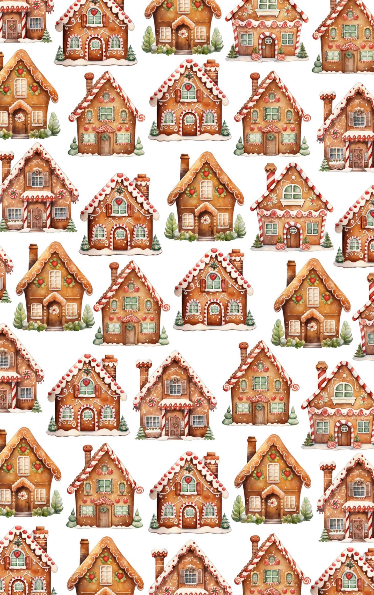 Gingerbread Lane: Double-Sided Hand Towel (Pre-sale: will ship end of August)