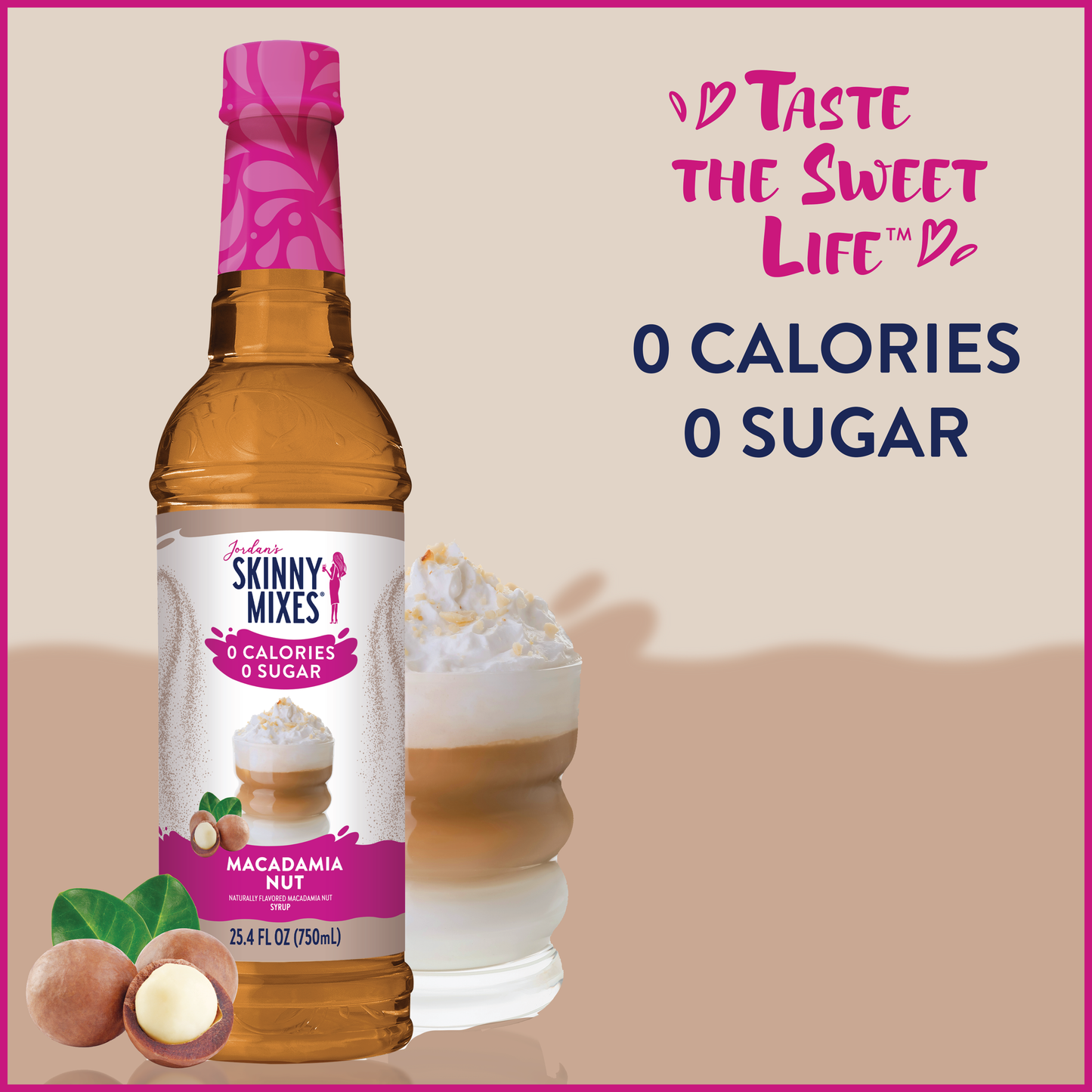 Sugar Free Macadamia Nut Syrup