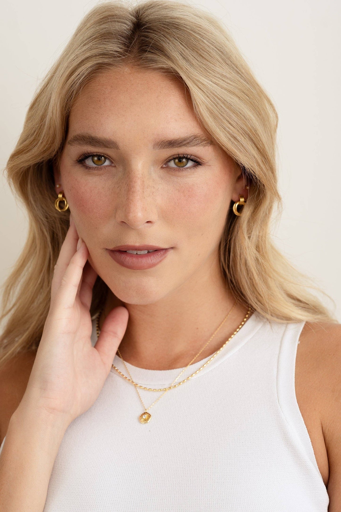 Knot Hoop Earrings