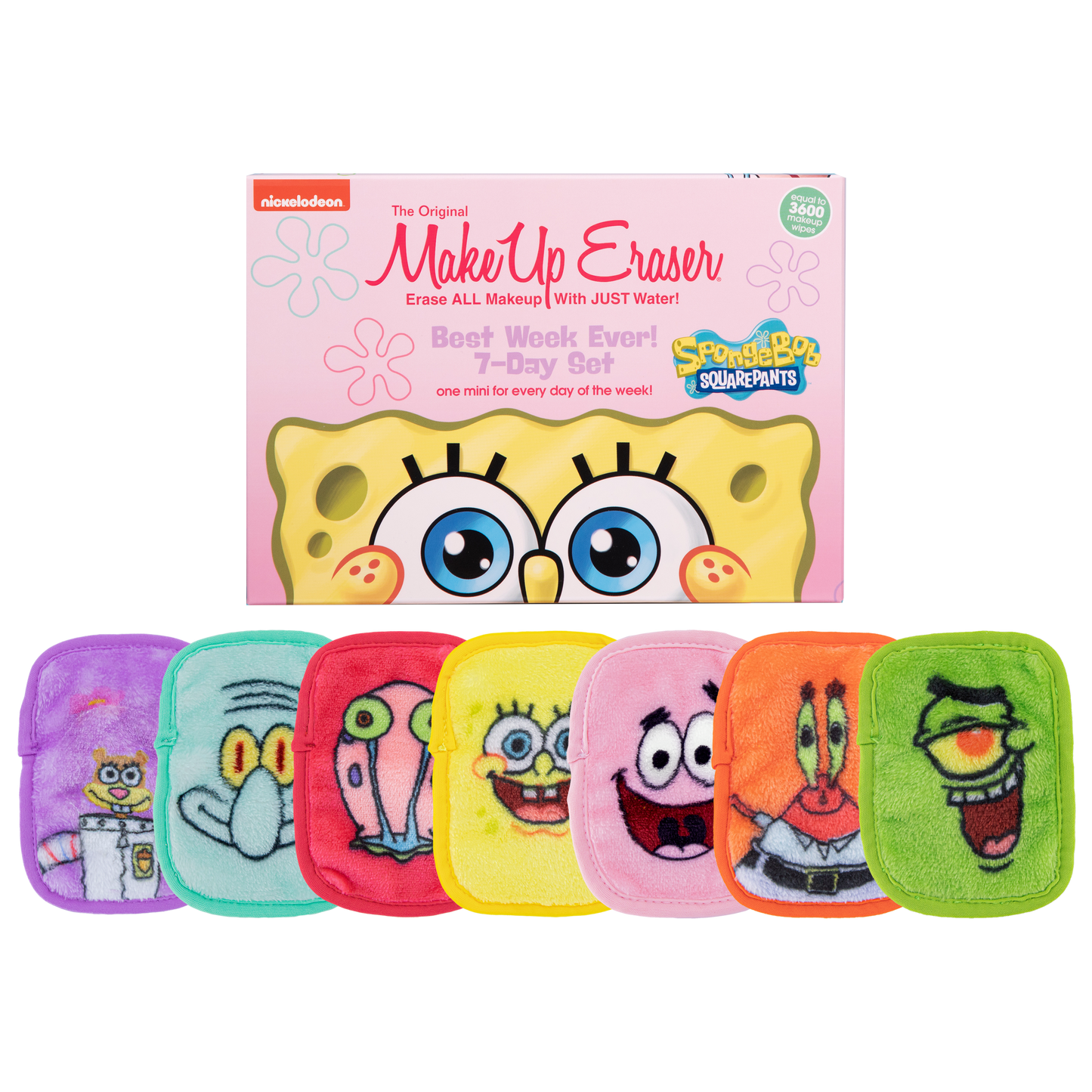 SpongeBob 7-Day Gift Set | MakeUp Eraser