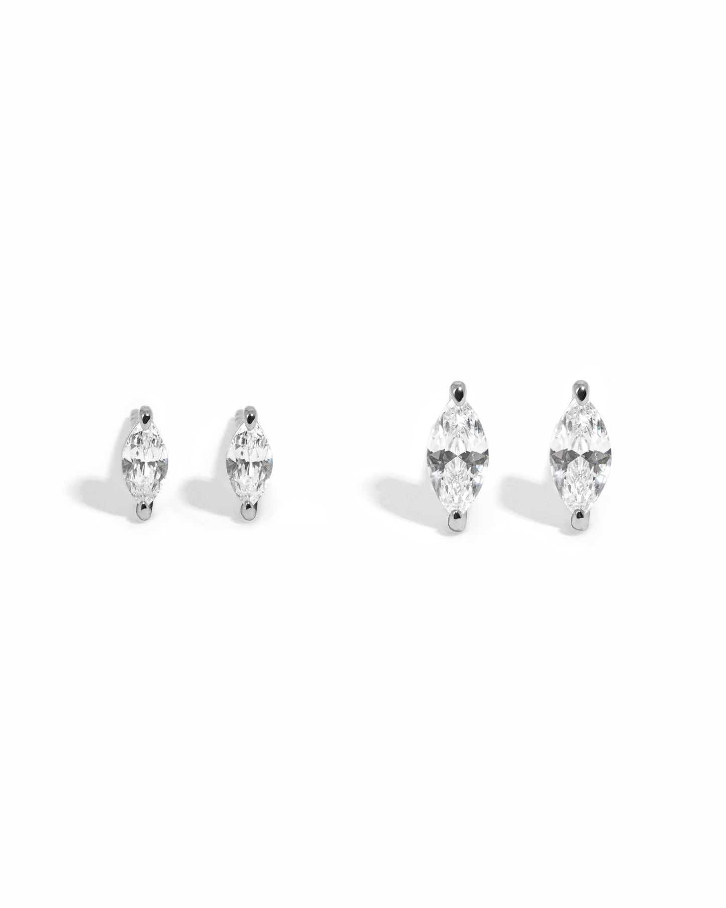 Marquise Studs (Multiple Sizes Available)