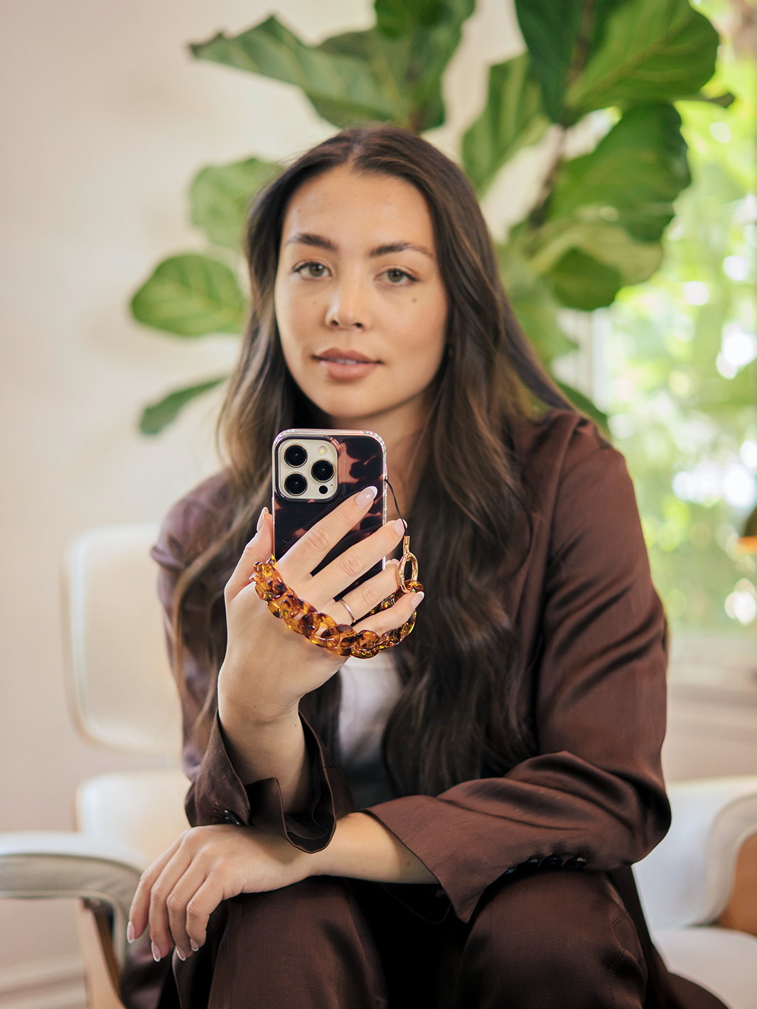 Phone Charm - Tortoiseshell