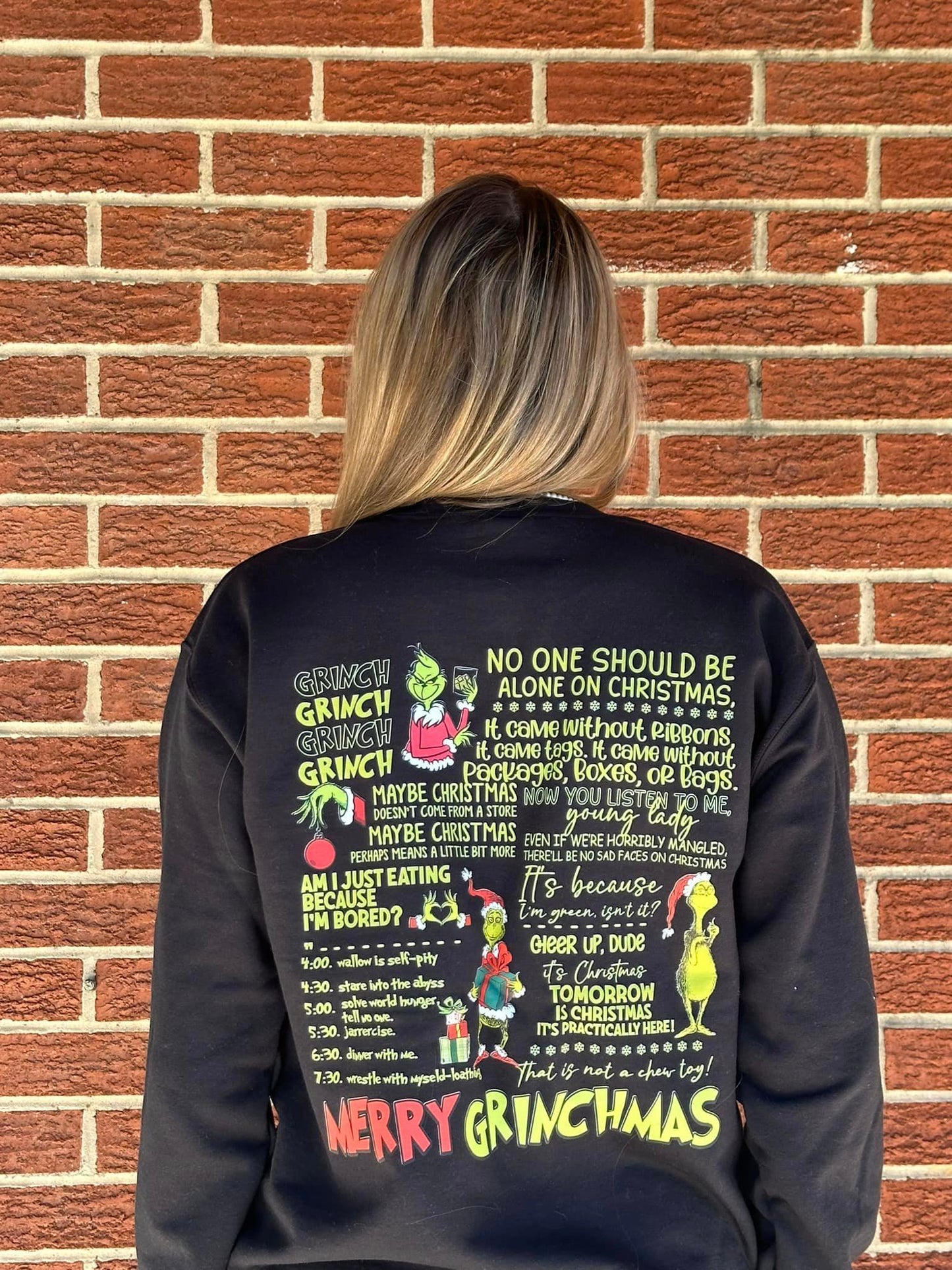In My Grinchmas Era Crewneck