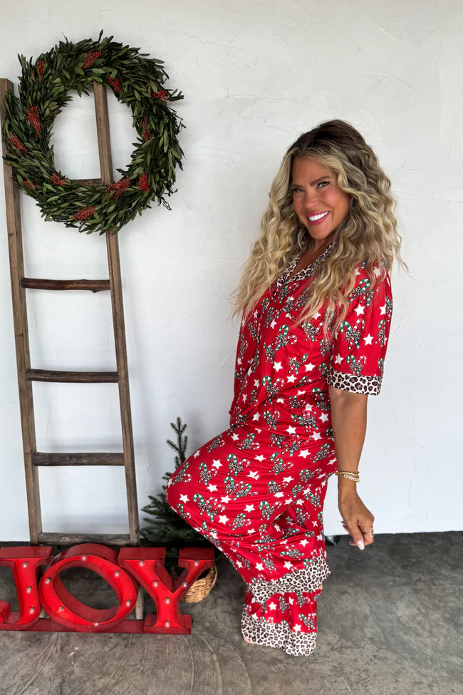 PREORDER- CHRISTMAS LUXE PJ SETS