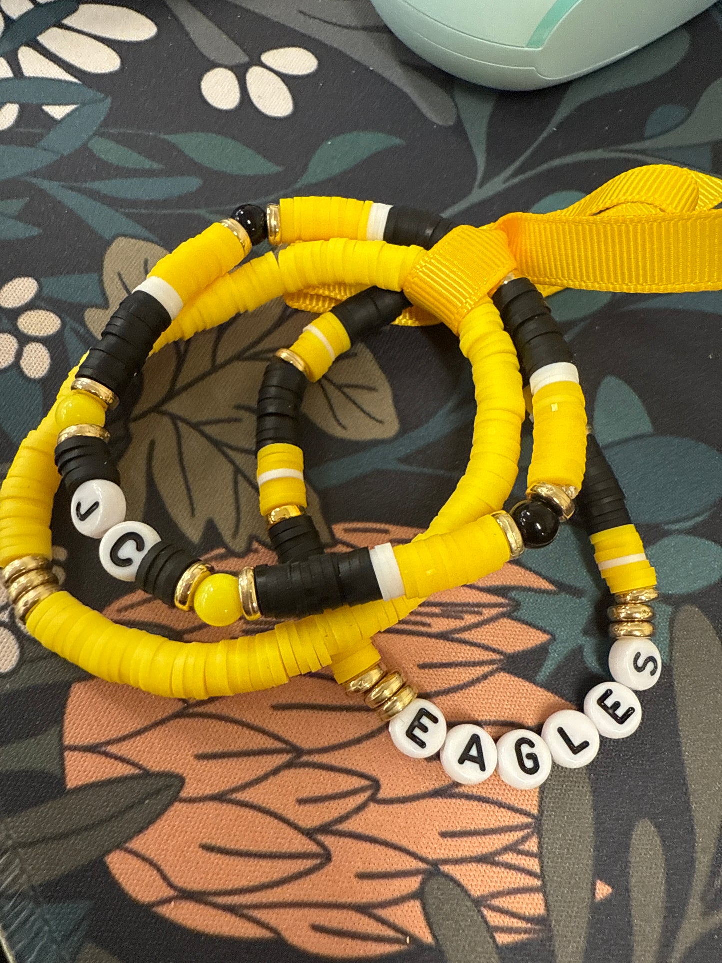 Gameday School Spirit Bracelet Stacks Customized colors