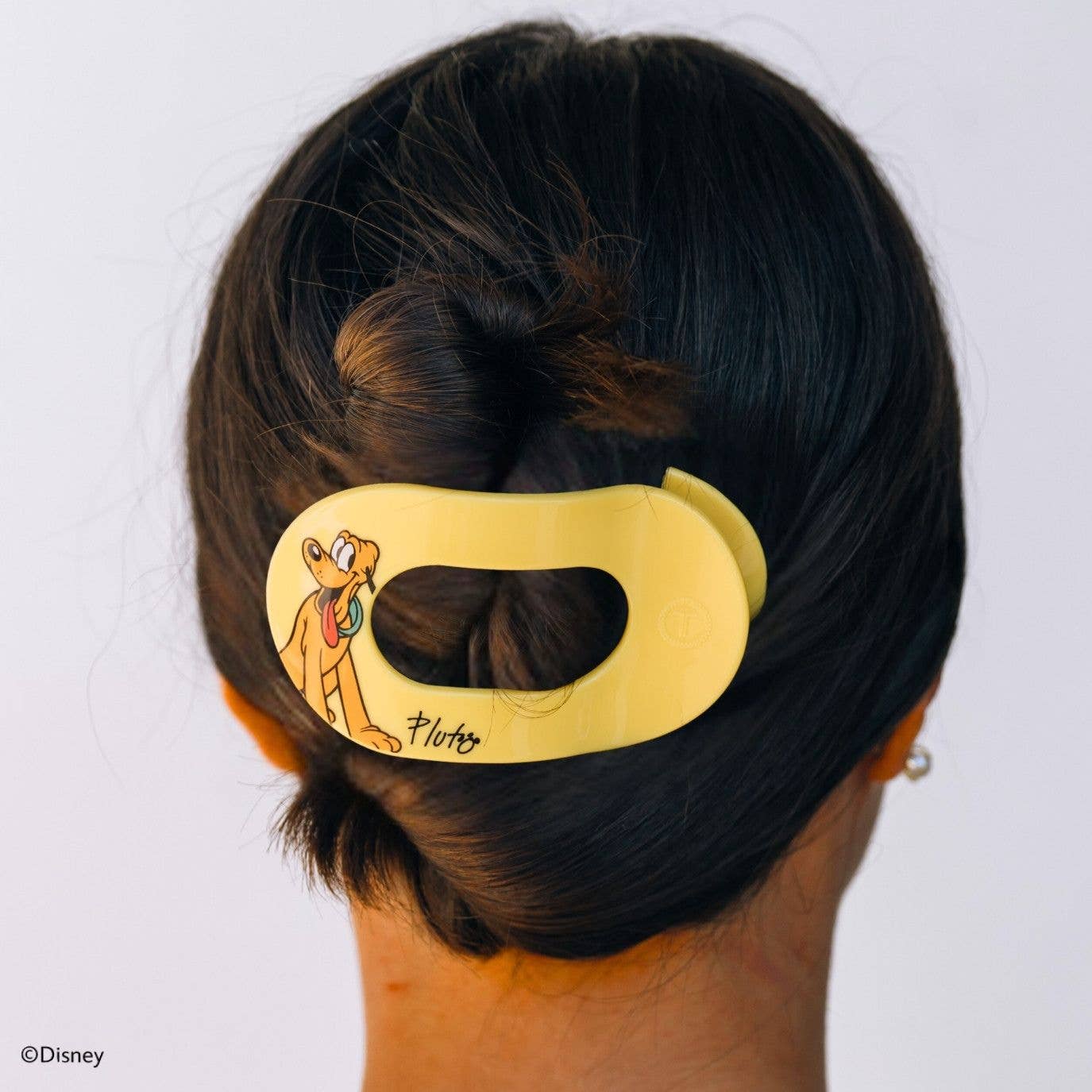 Flat Round Hair Clip | Large | Pluto