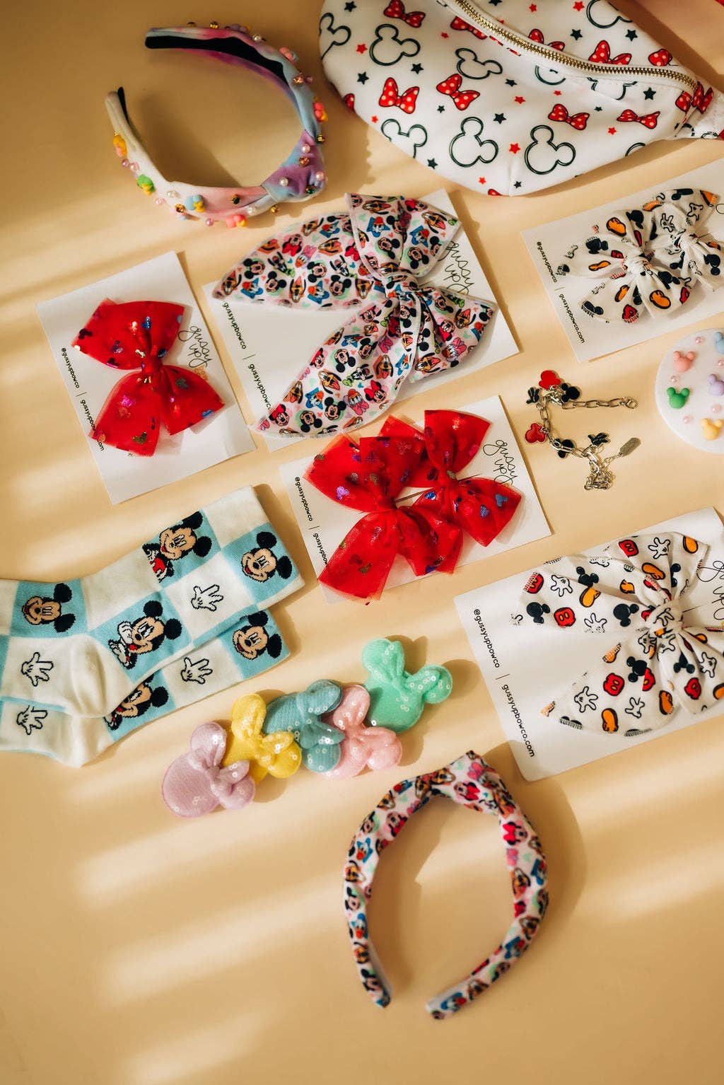 Watercolor Mouse Headband