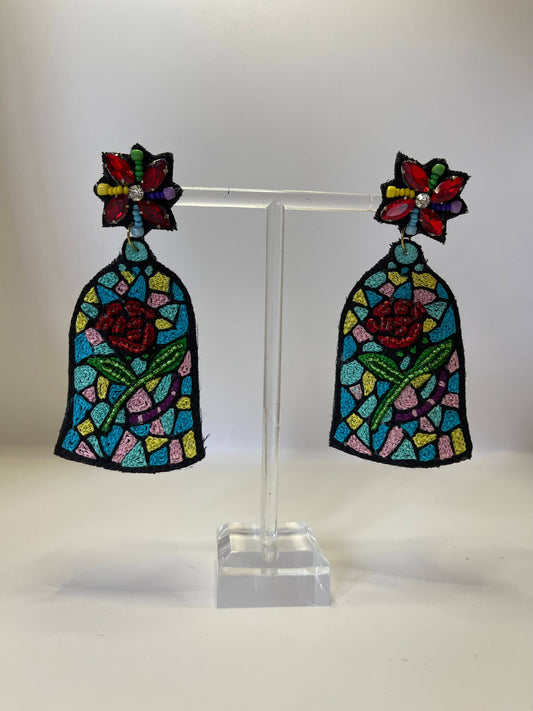 Belle Rose Earrings