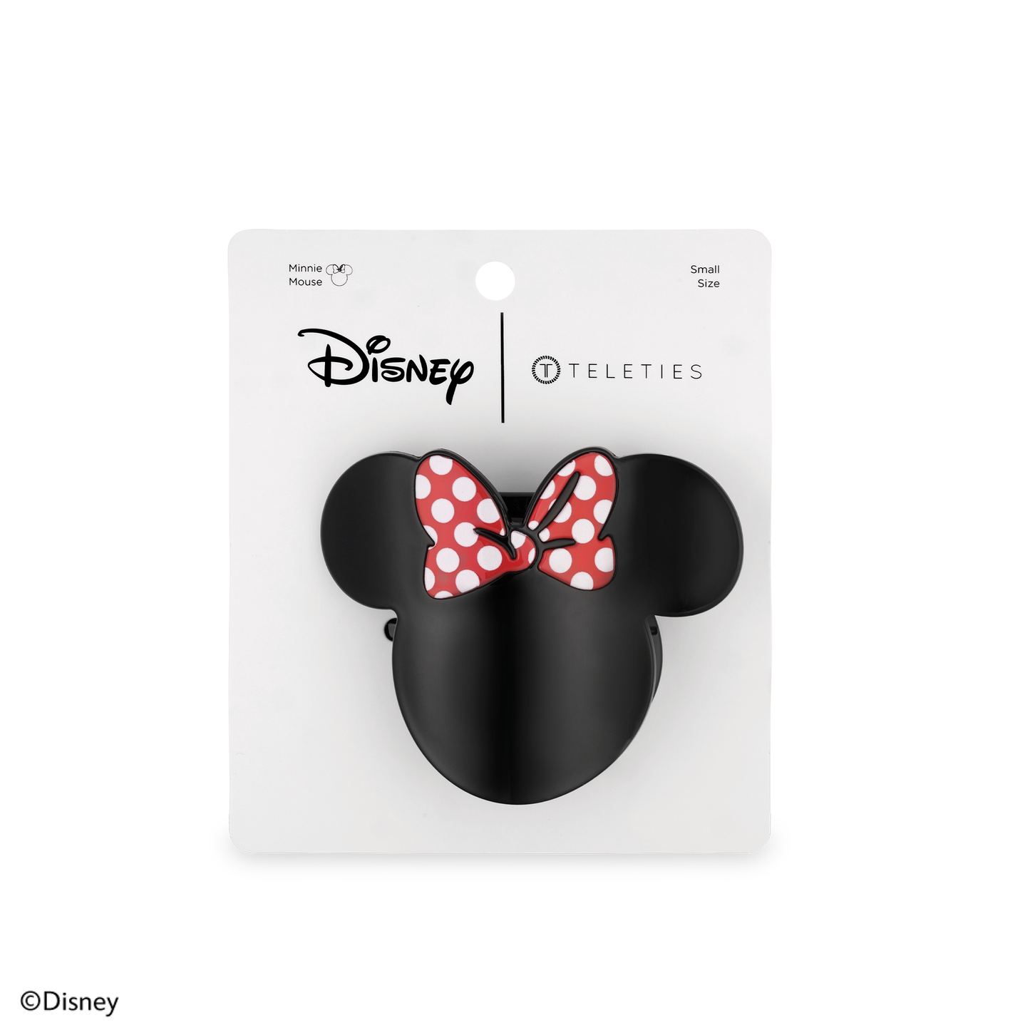 Disney: Minnie Mouse Shaped | Small |  Flat Hair Clip