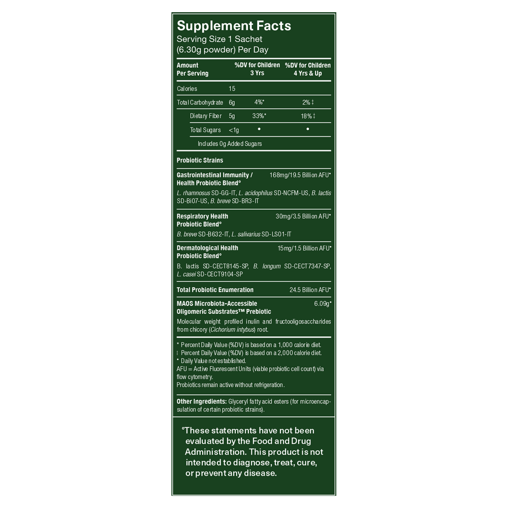 PDS–08® Pediatric Daily Synbiotic For Kids + Teens (3-17)