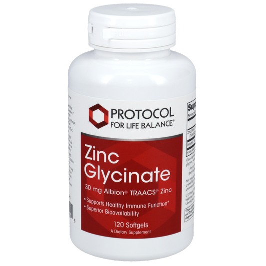 Zinc Glycinate 30mg Softgel