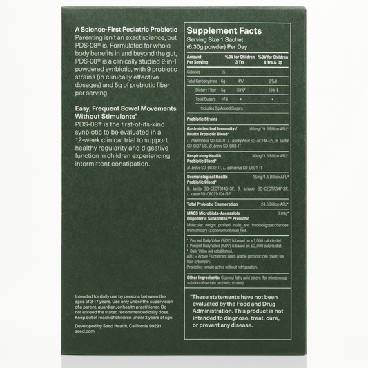 PDS–08® Pediatric Daily Synbiotic For Kids + Teens (3-17)