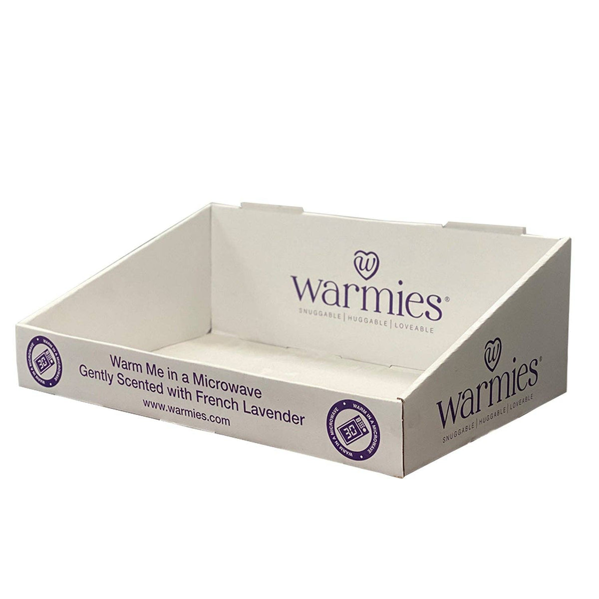 Warmies Branded Cardboard Countertop Display