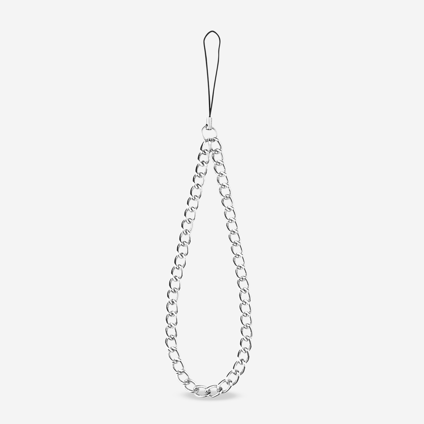 Phone Charm - Silver Metal