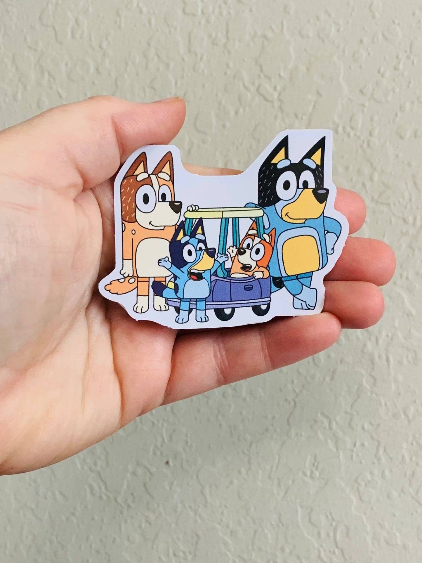 Heeler Family Sticker