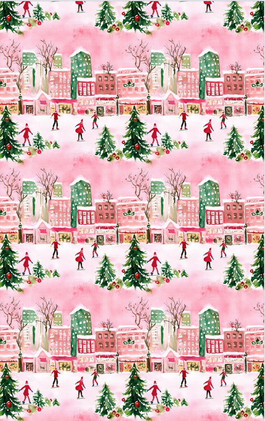 City Sidewalks: Double-Sided Hand Towel