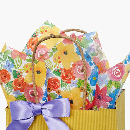 Floral & Nature Print Tissue Paper Sheets