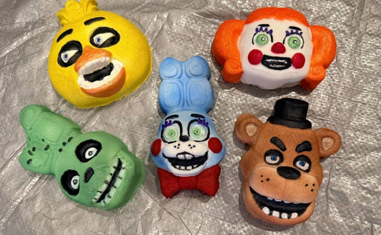 FNAF INSPIRED BATH BOMBS