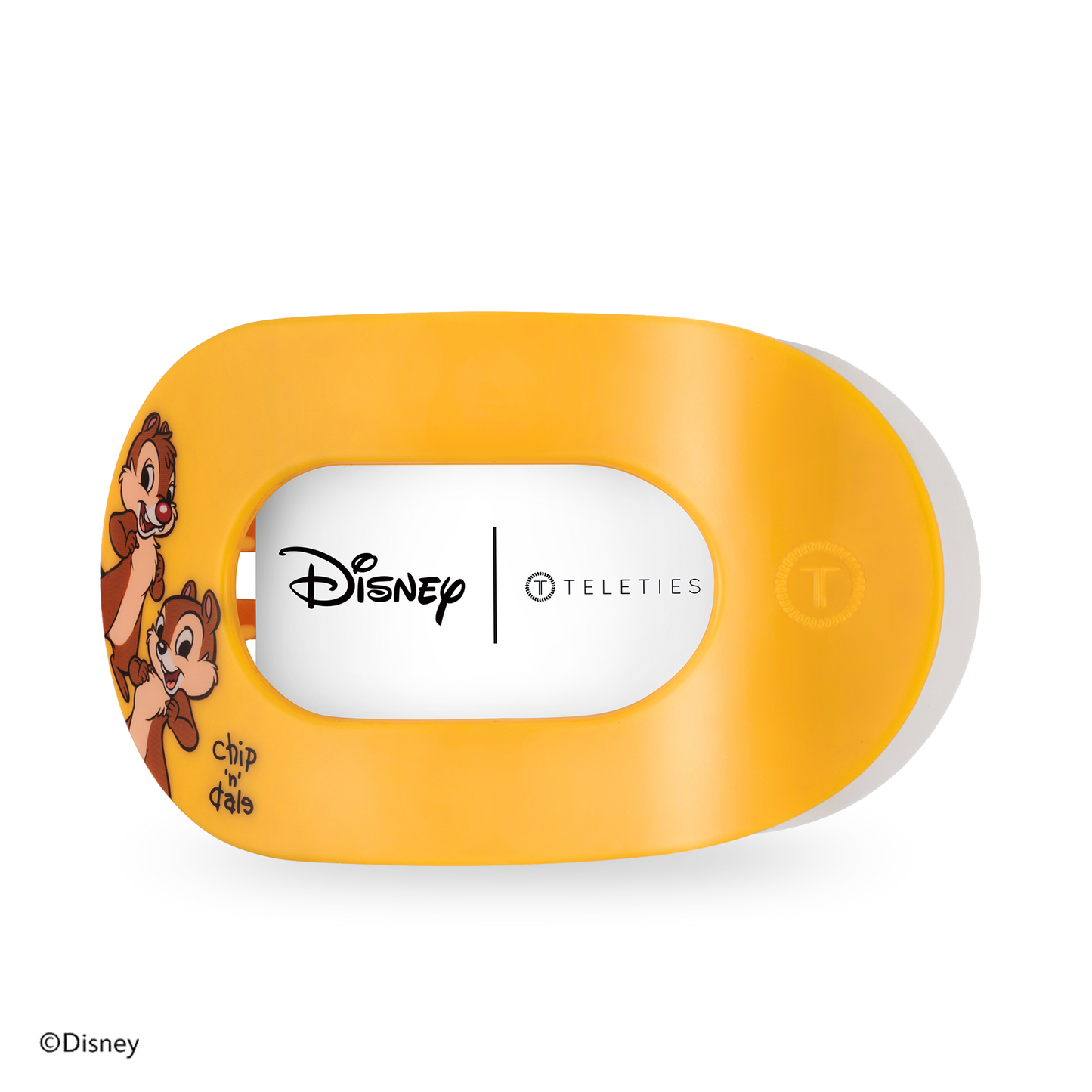 Flat Round Hair Clip | Large | Chip 'N Dale