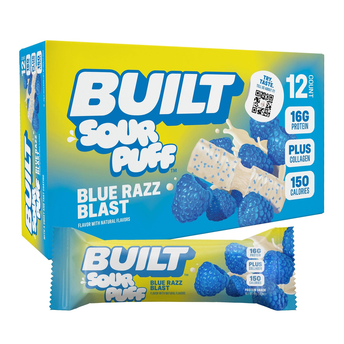 Blue Razz Blast Sour Puff