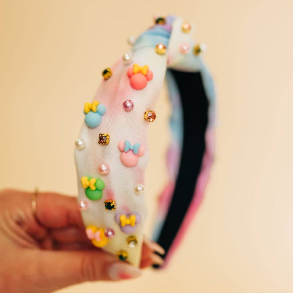 Watercolor Mouse Headband