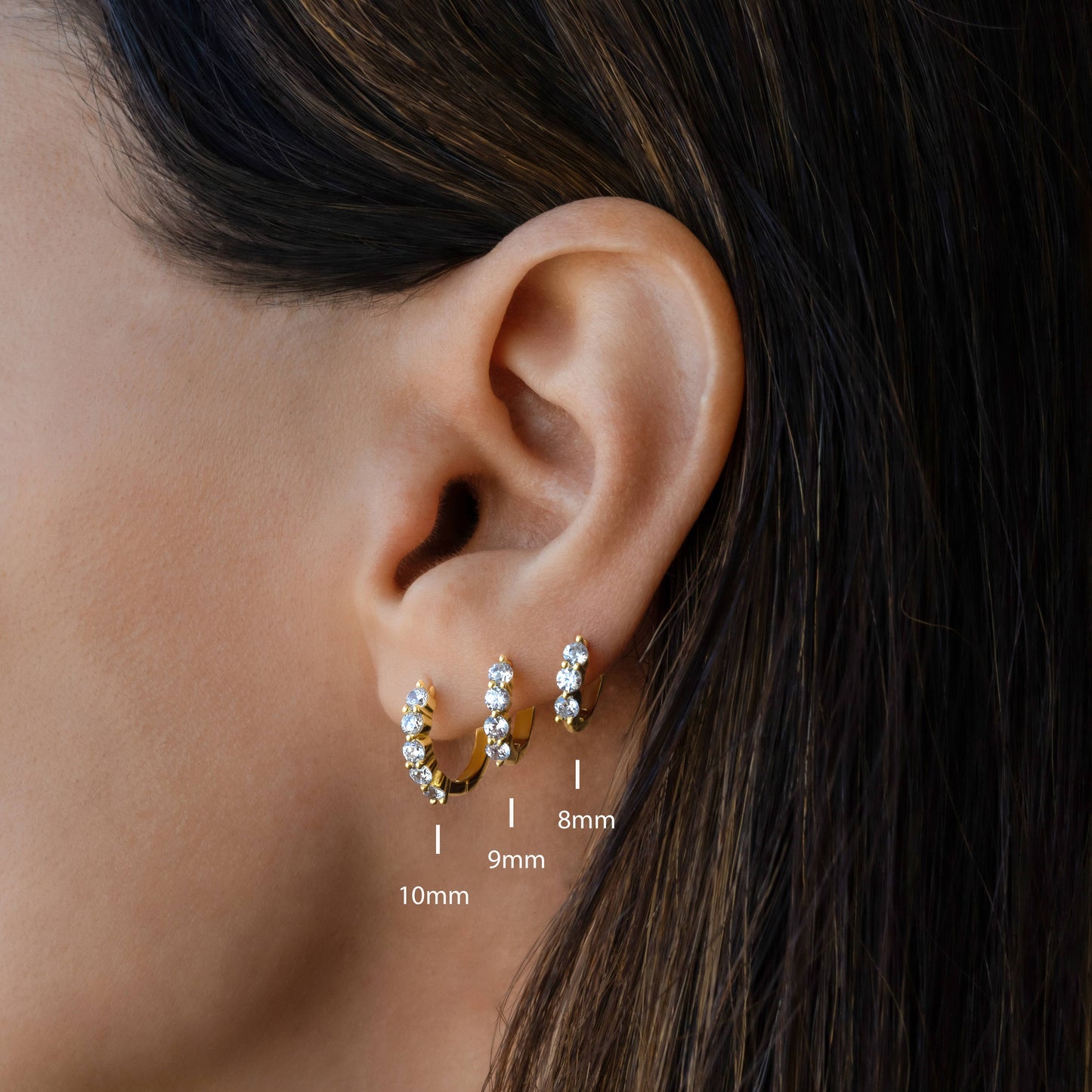 Stacy Hoop Earrings