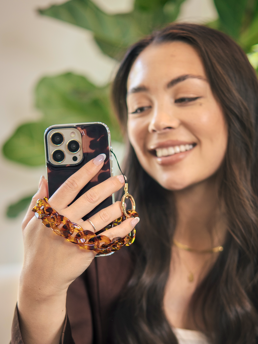 Phone Charm - Tortoiseshell