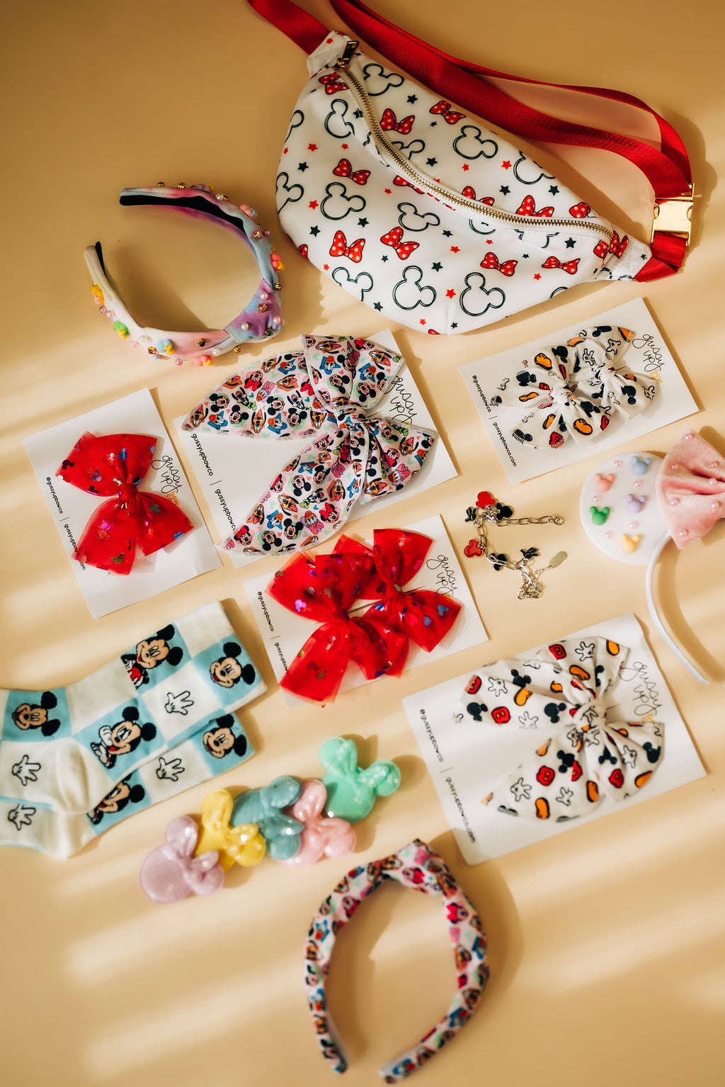 Black Jewel Mouse Headband