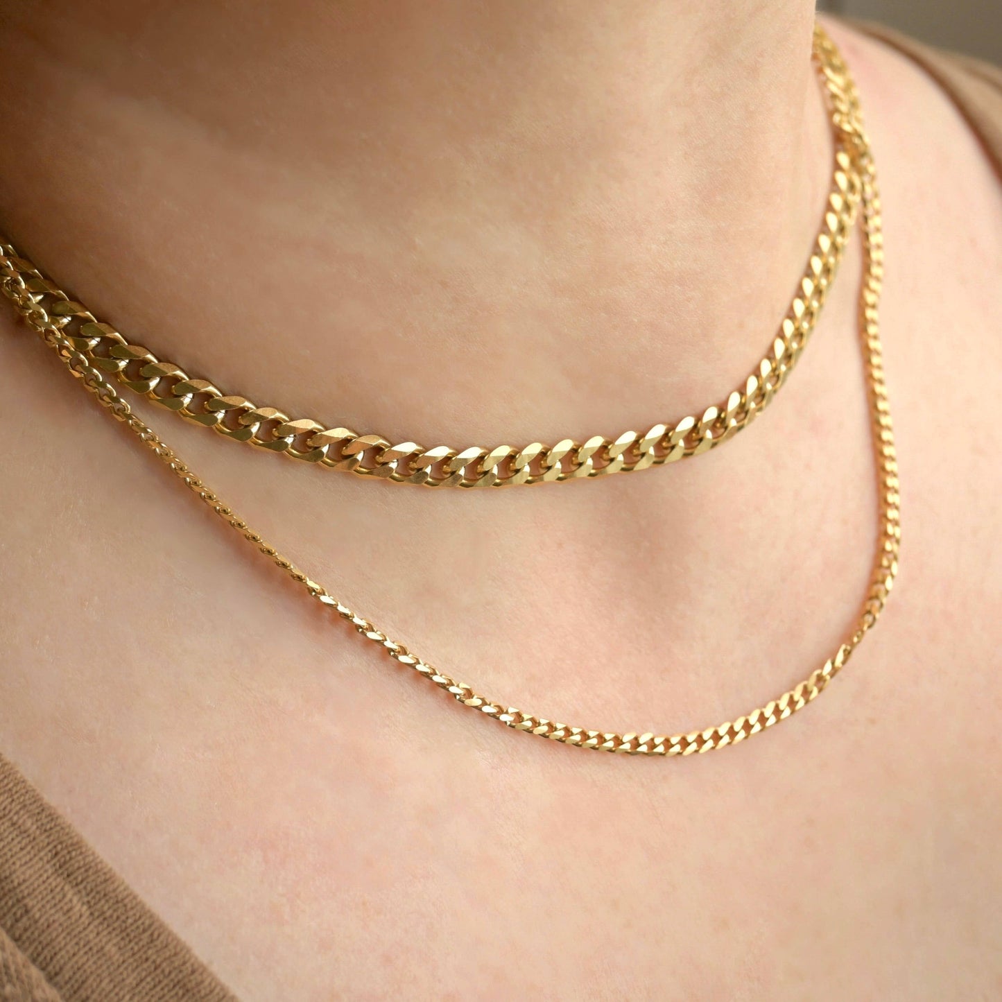 Cuban Chain Necklace - Unisex - Waterproof Stainless Steel