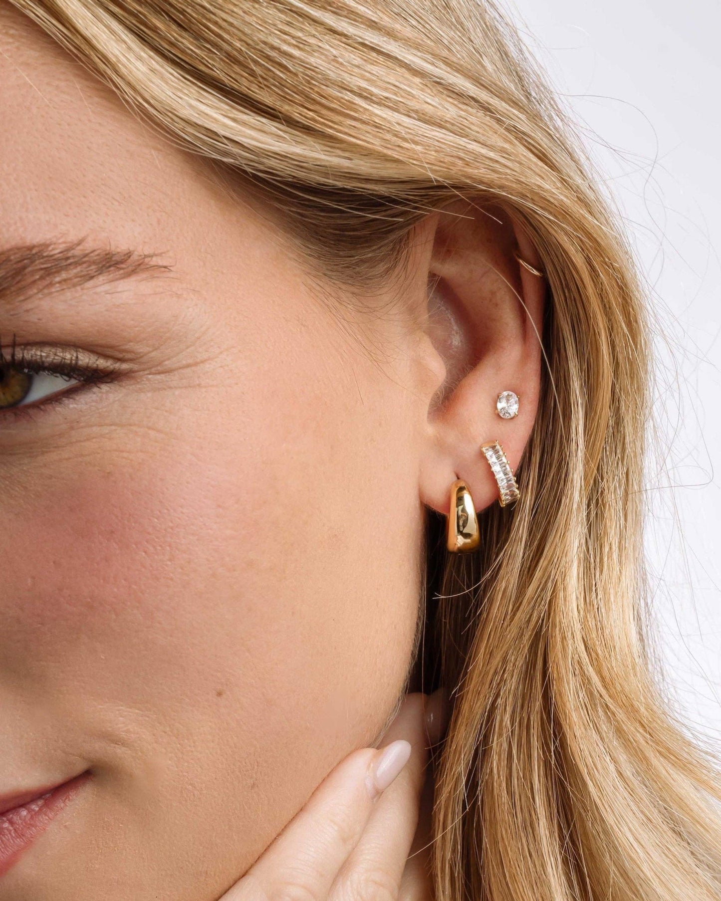 15mm Chunky Huggie Hoops