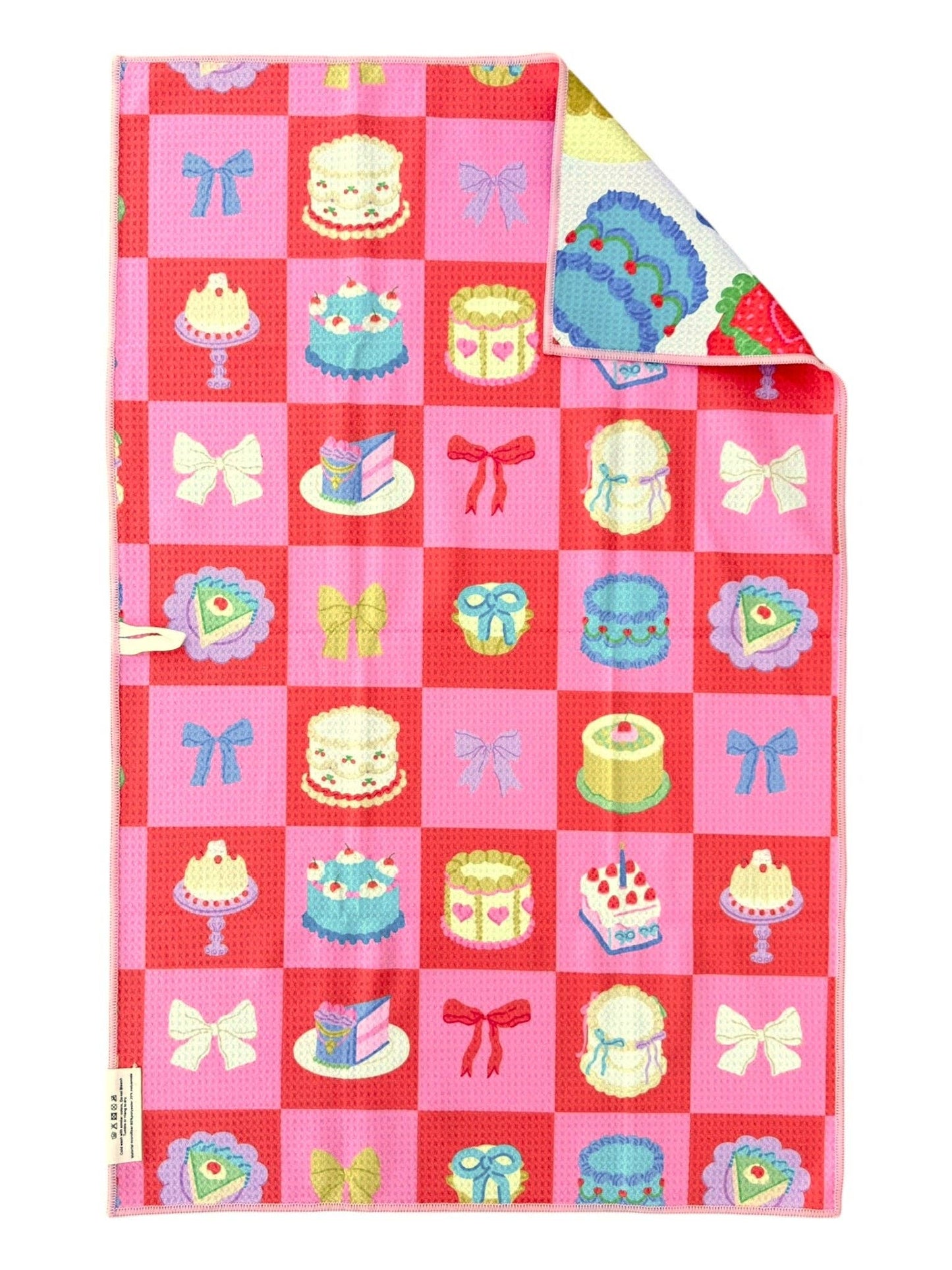 Delight In Every Bite: Reversible Hand Towel