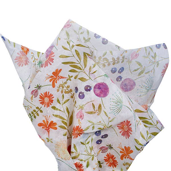 Floral & Nature Print Tissue Paper Sheets