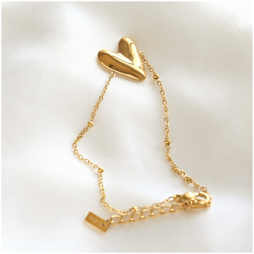 Everyday Gold Charm & Chain Bracelets - Stainless Steel