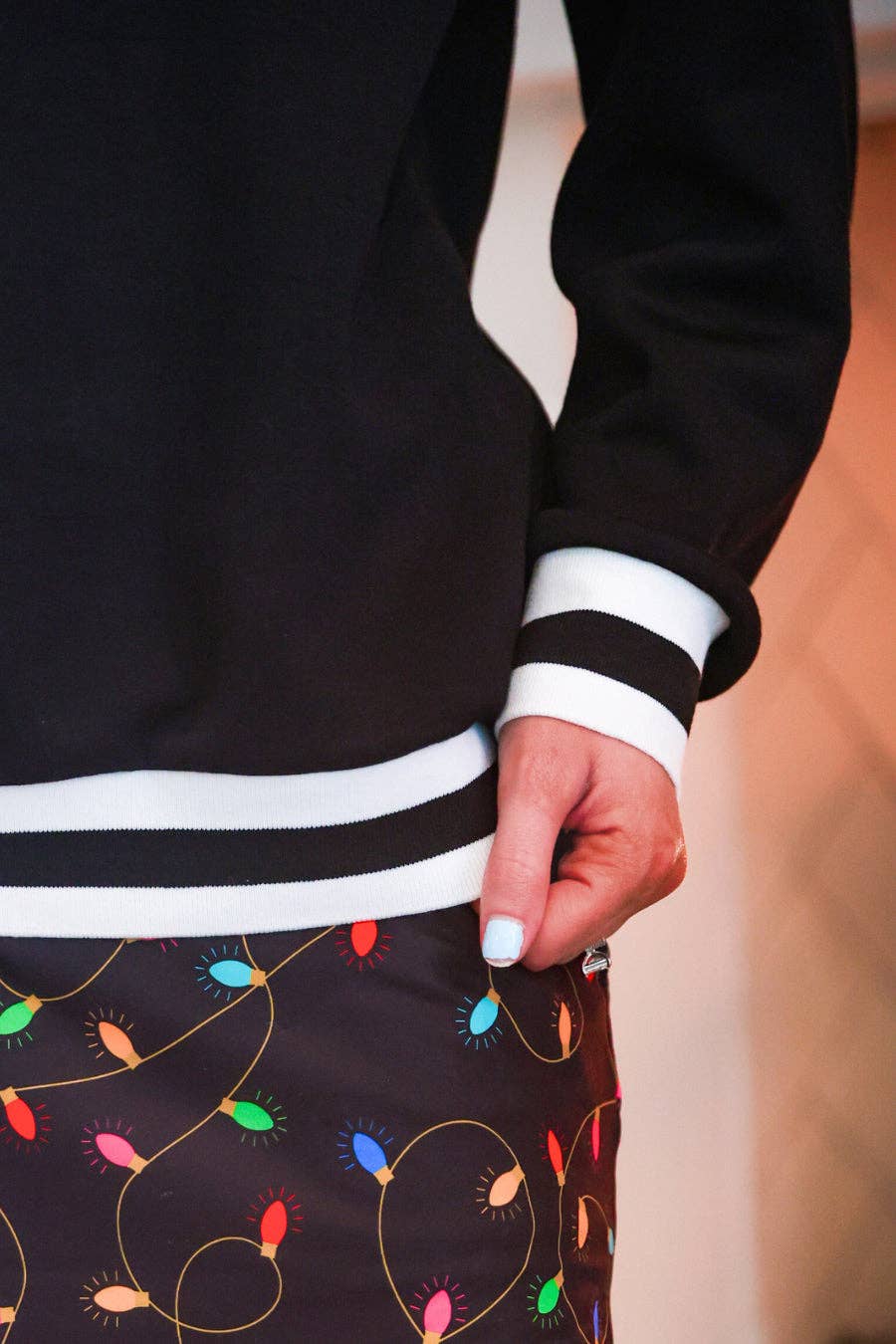 Merry & Bright Foil Pullover