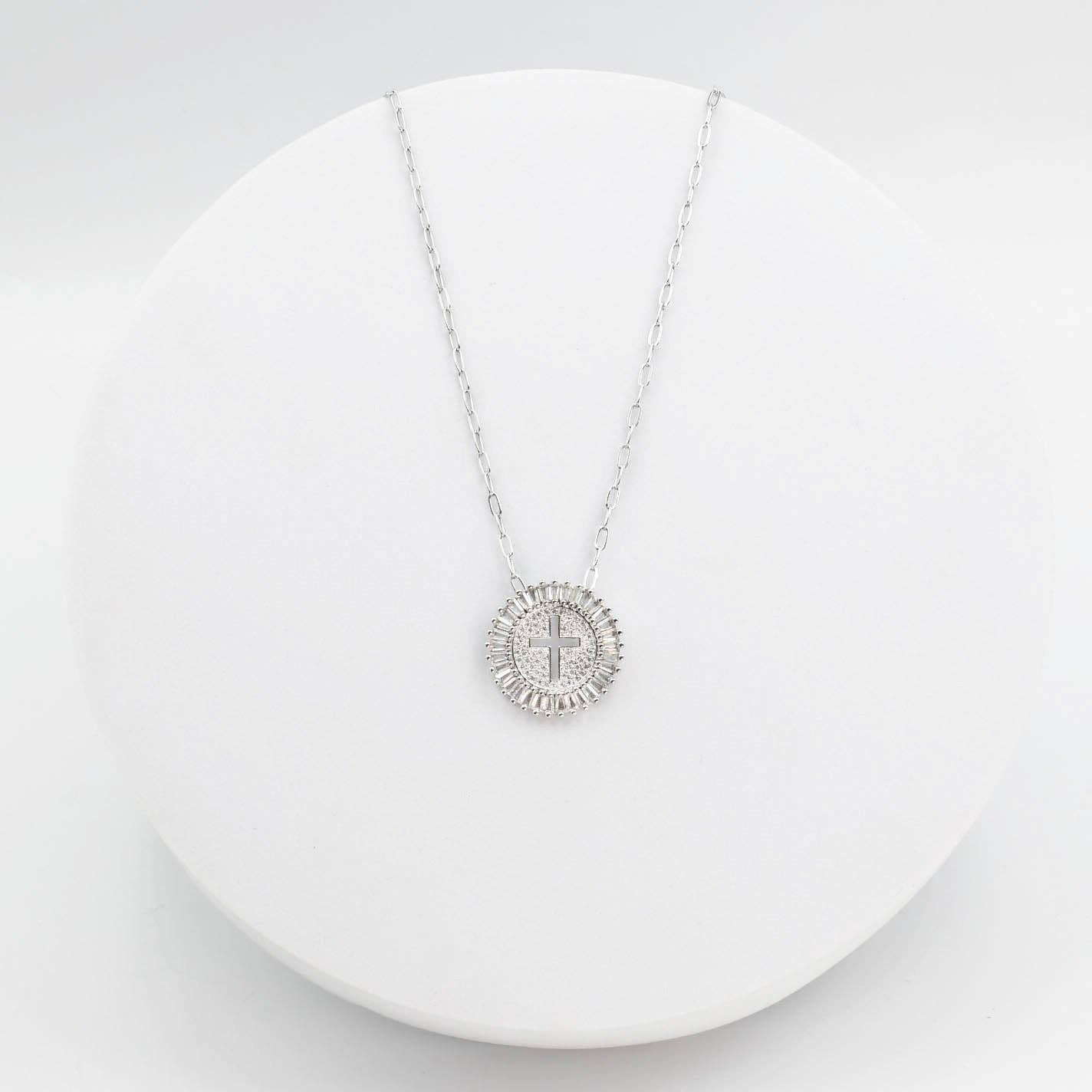 Grace Cross Silver I-26