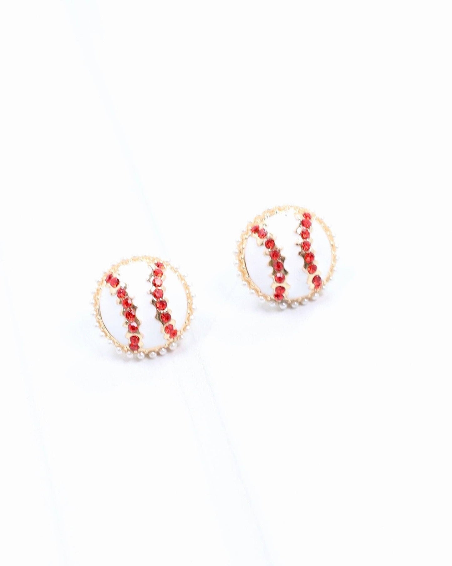 Billy Jo Baseball Stud White