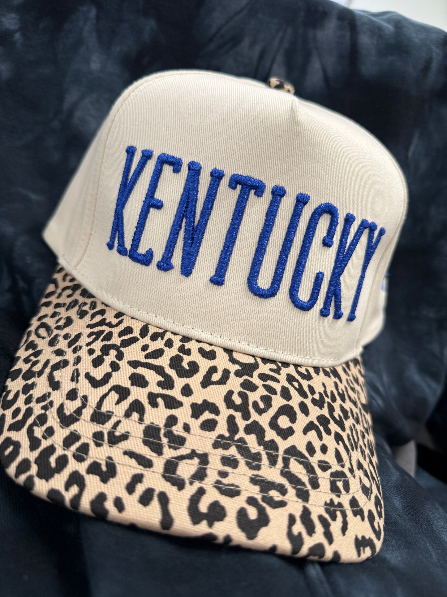 Embroidered Mascot Cheetah Hat
