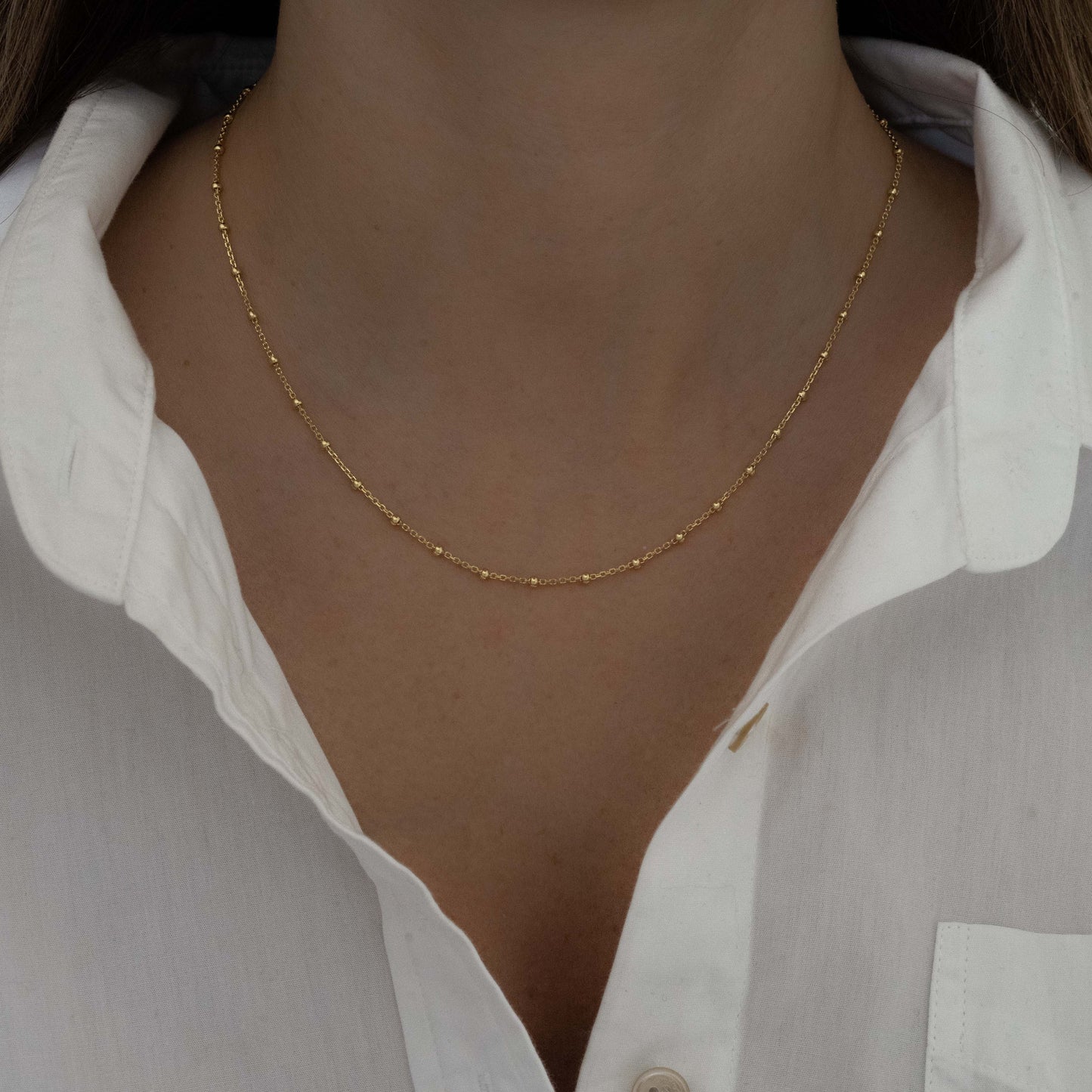 Simple Beaded Necklace