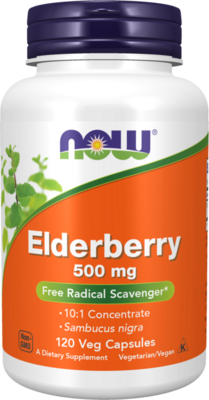 Elderberry 500mg capsules