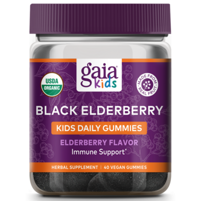 GaiaKids Everyday Elderberry Gummies