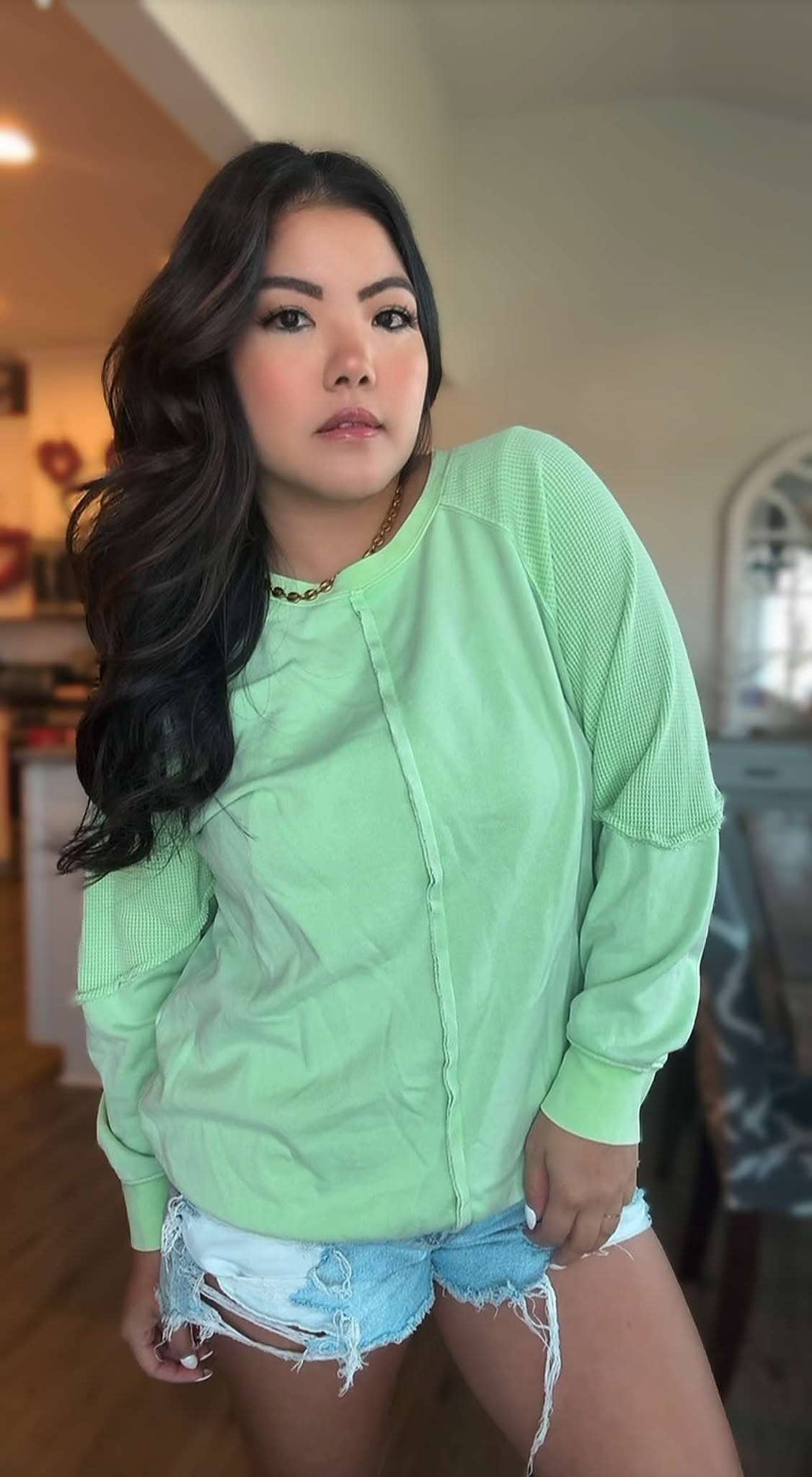 Daisy Mineral Wash Top