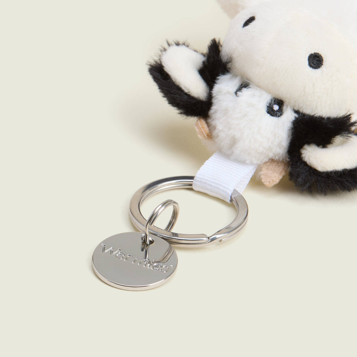 Black & White Cow Keyring sensory Squish fun teen trendz