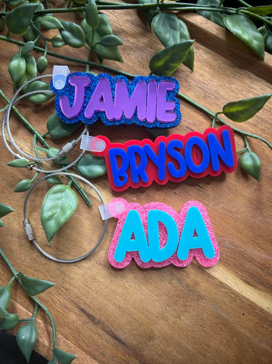 (Copy) *Pre-Order* Customized Bag Tag