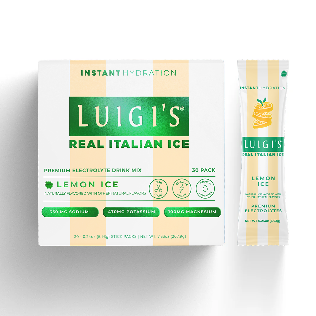 Premium Electrolyte Drink Mix: Luigi's Lemon Ice