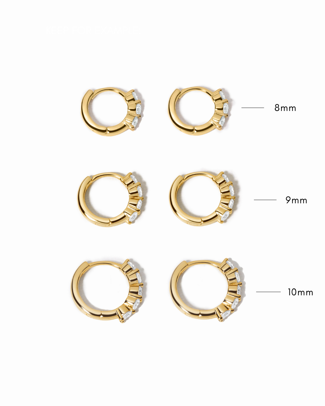 Stacy Hoop Earrings