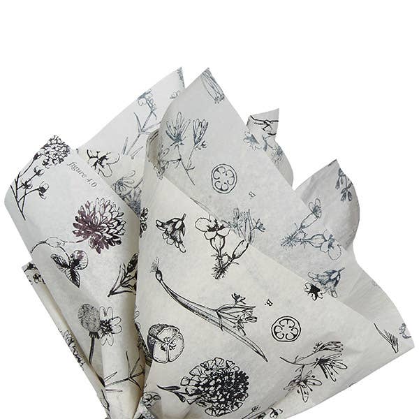 Floral & Nature Print Tissue Paper Sheets