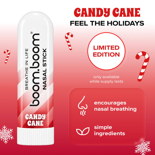 BoomBoom Nasal Stick | Cool Refreshing Vapors  | Candy Cane